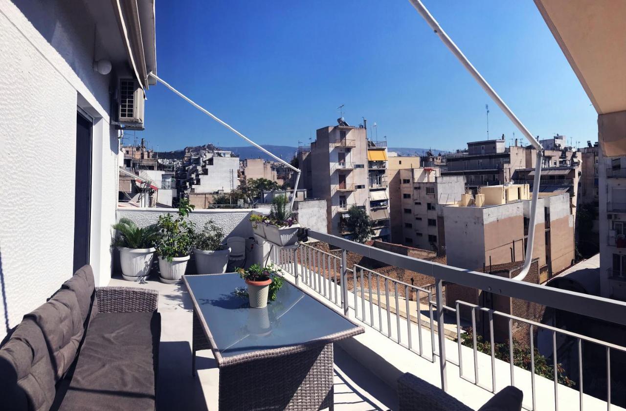 Sunkissed Rooftop Apartments Athen Exterior foto